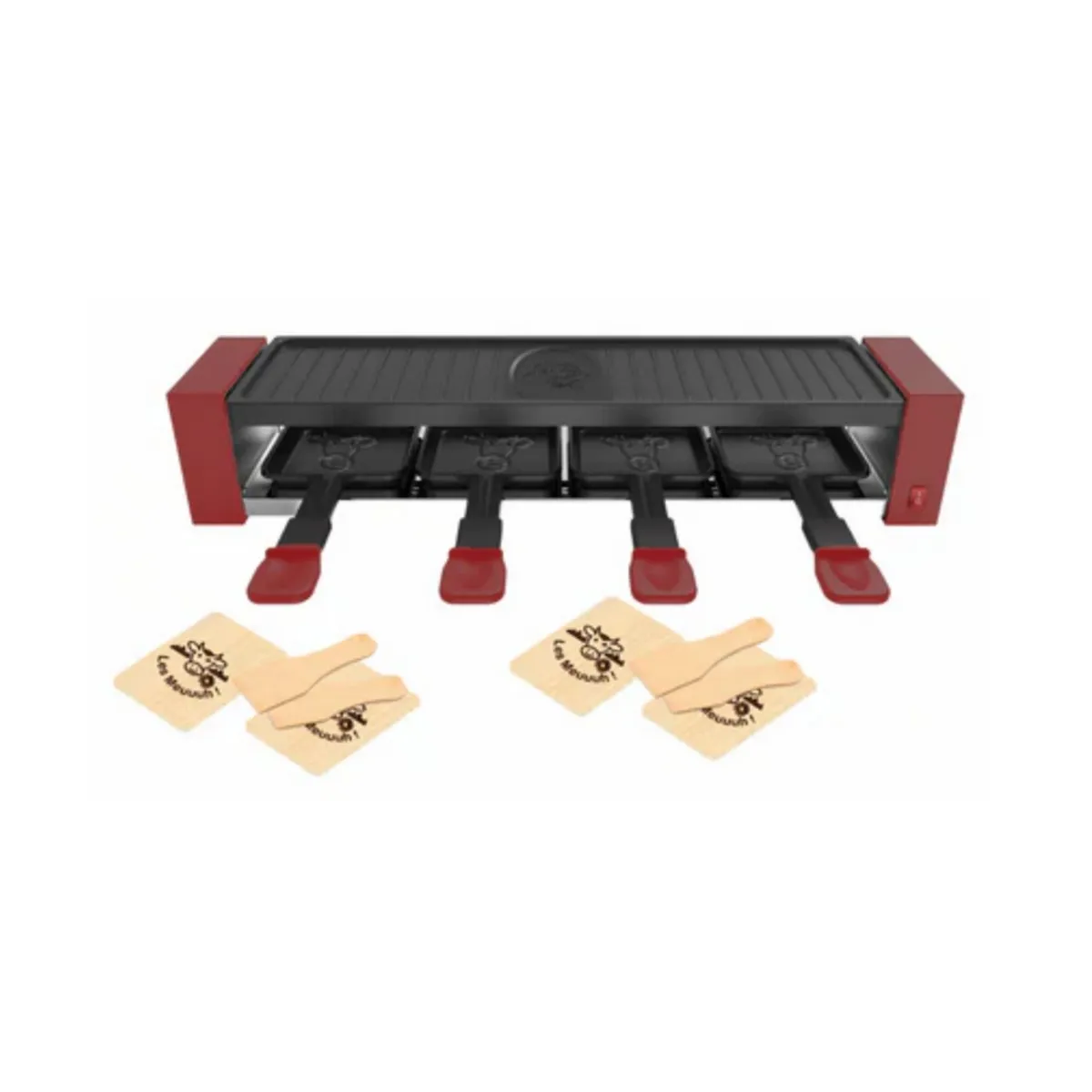 LITTLE BALANCE Appareil &agrave; raclette+grill 4 personnes 800w - 8945 - 