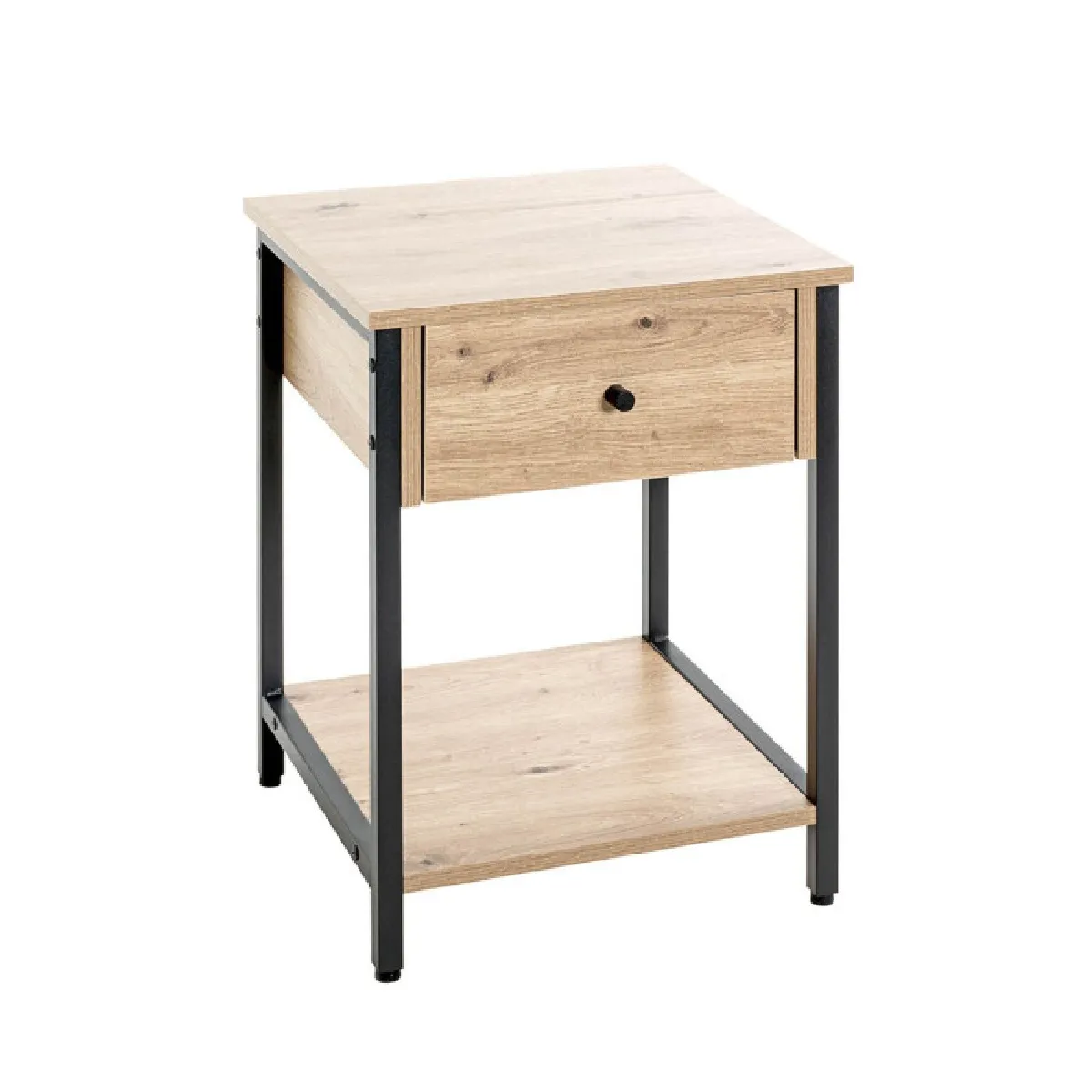 Paris Prix Noir Table D'appoint Miranda - Chêne &