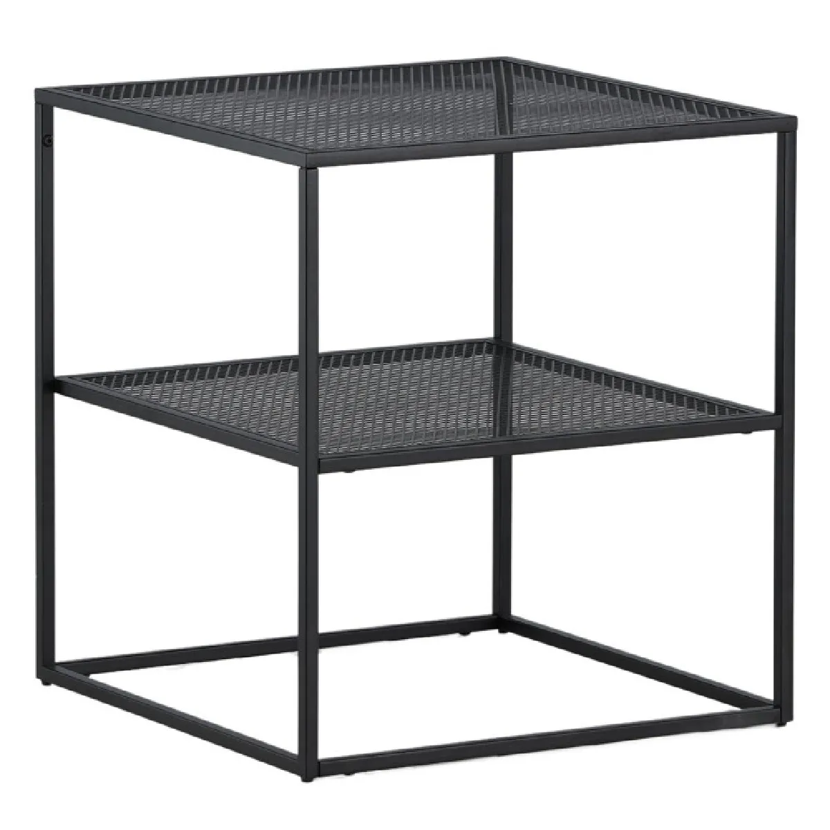 Paris Prix Noir Table D'appoint Avec Étagère