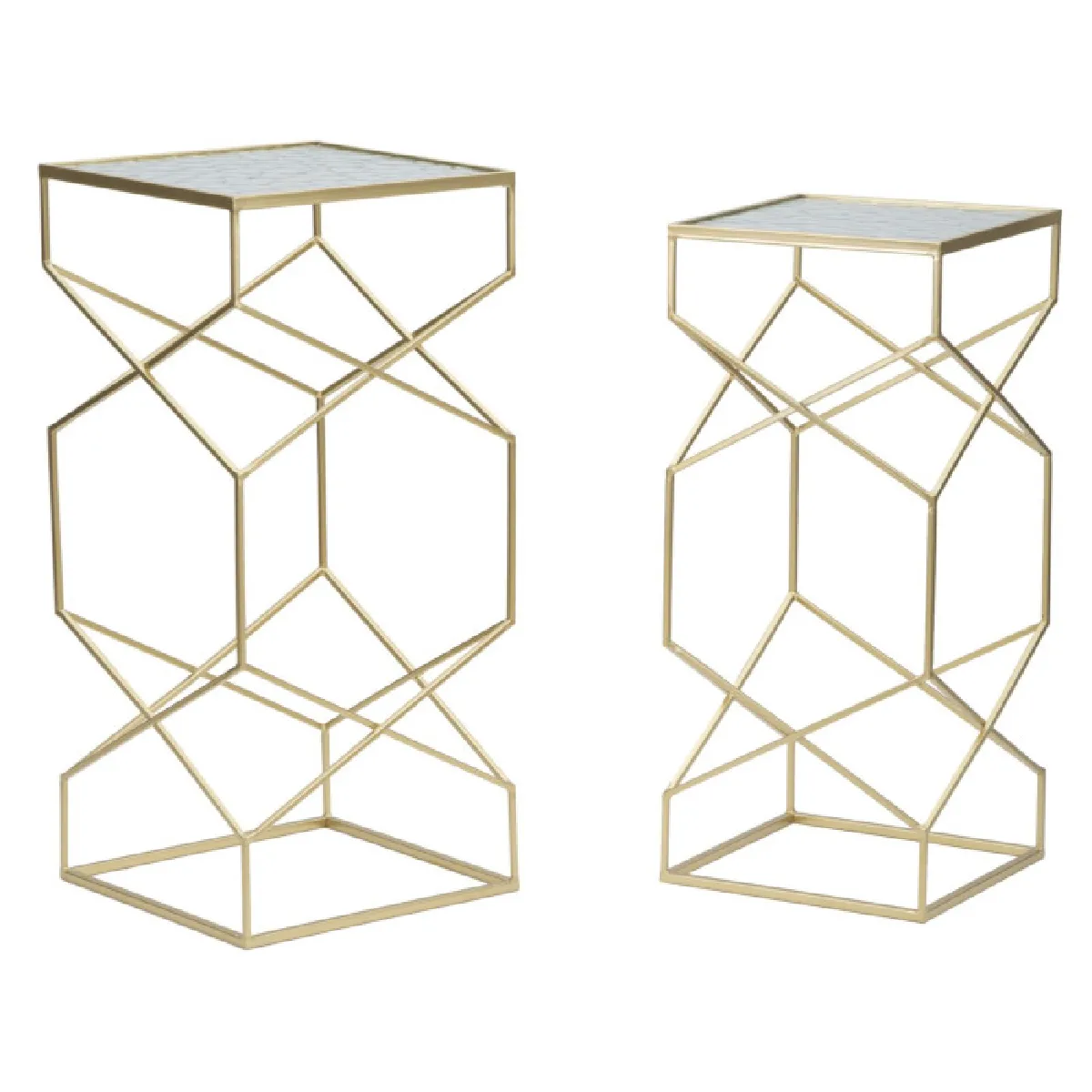 Mauro Ferretti Doré Table Basse Glassy - Image 2