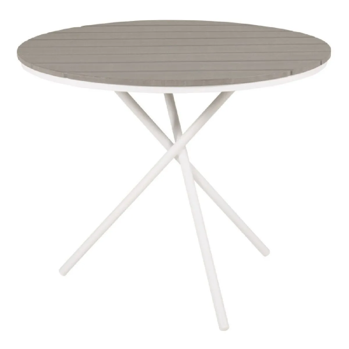 Paris Prix Gris Table De Jardin Ronde