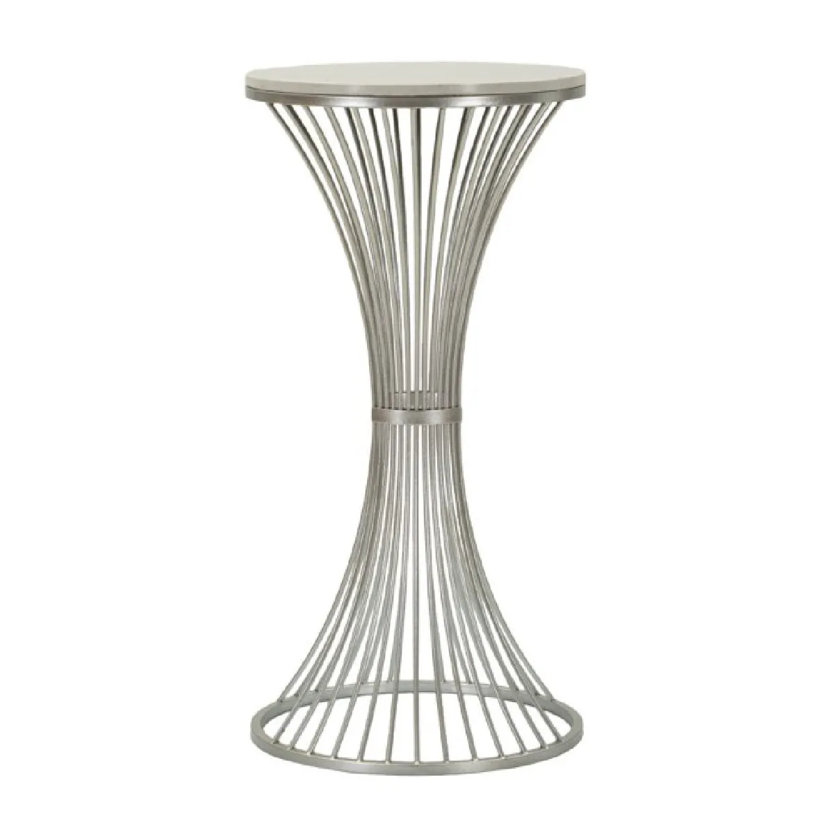 Mauro Ferretti Argent Paris Prix Table D'appoint Marbre Funnel