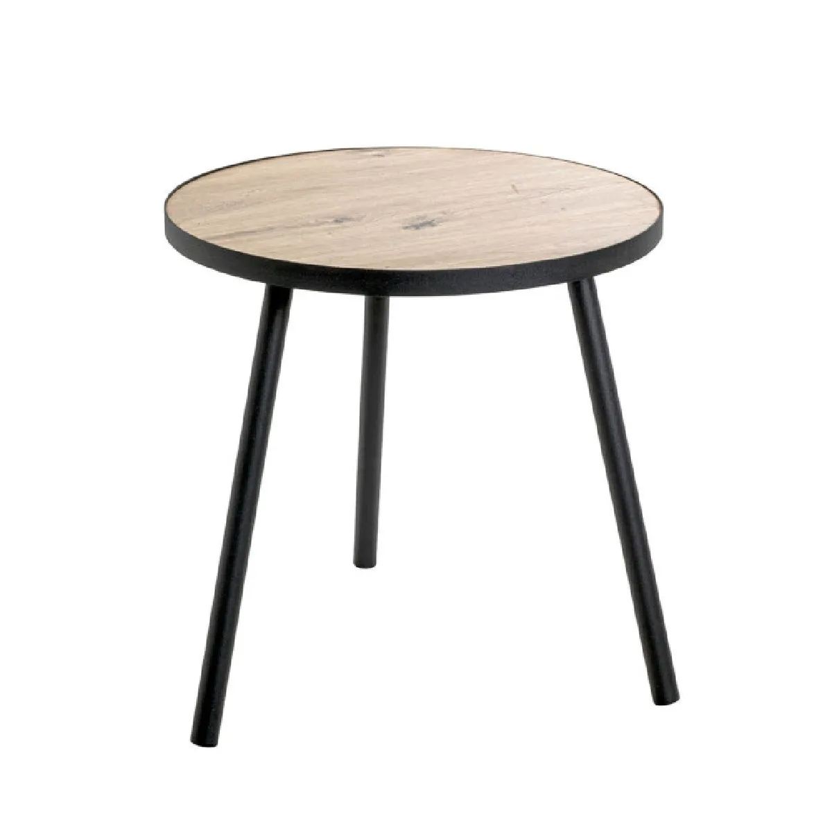 Paris Prix Noir Table D'appoint Miranda - Chêne Et
