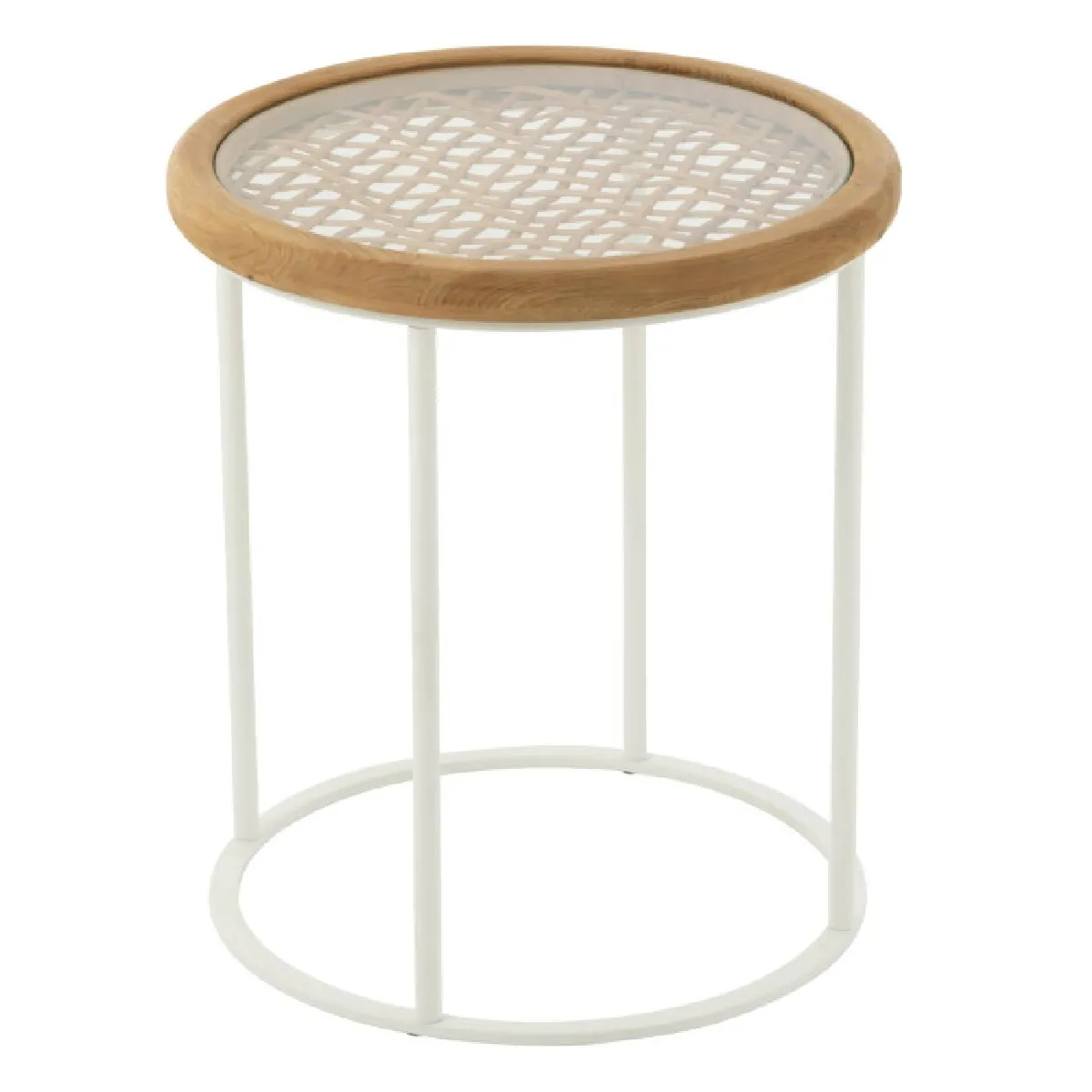 GENERIQUE - Table d'Appoint - Mati - 56cm - Blanc - Image 2