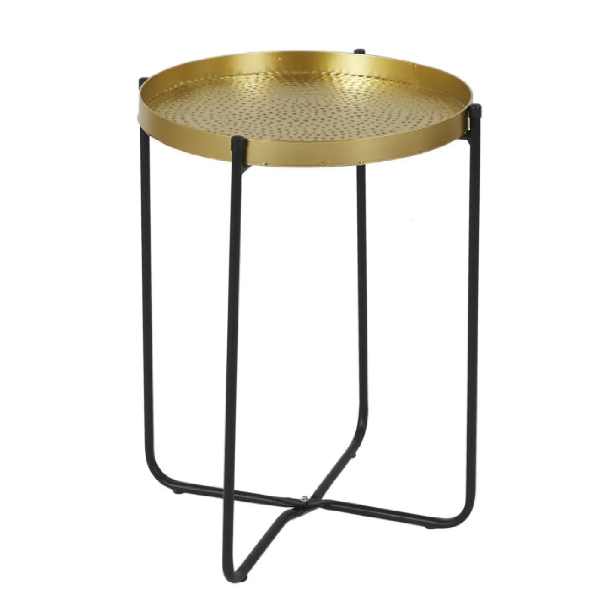 Paris Prix Table D'appoint Ronde - Or