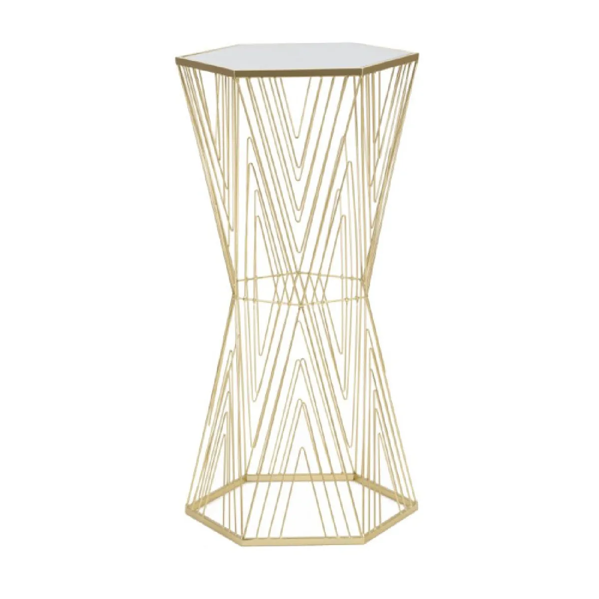 Mauro Ferretti Paris Prix Table D'appoint Hexagonale - Or