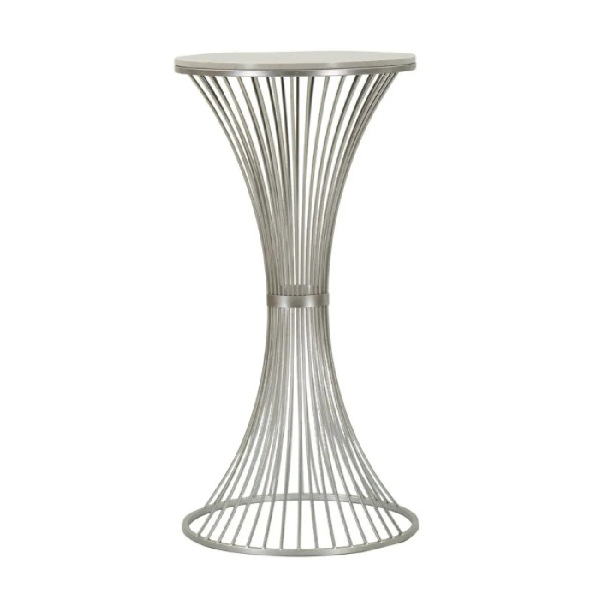 Mauro Ferretti Argenté Table Basse Funnel - Image 3