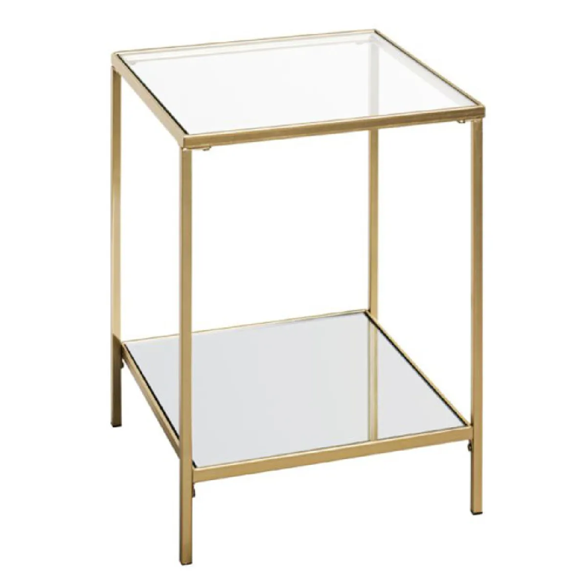 Paris Prix Table D'appoint Carrée - Or