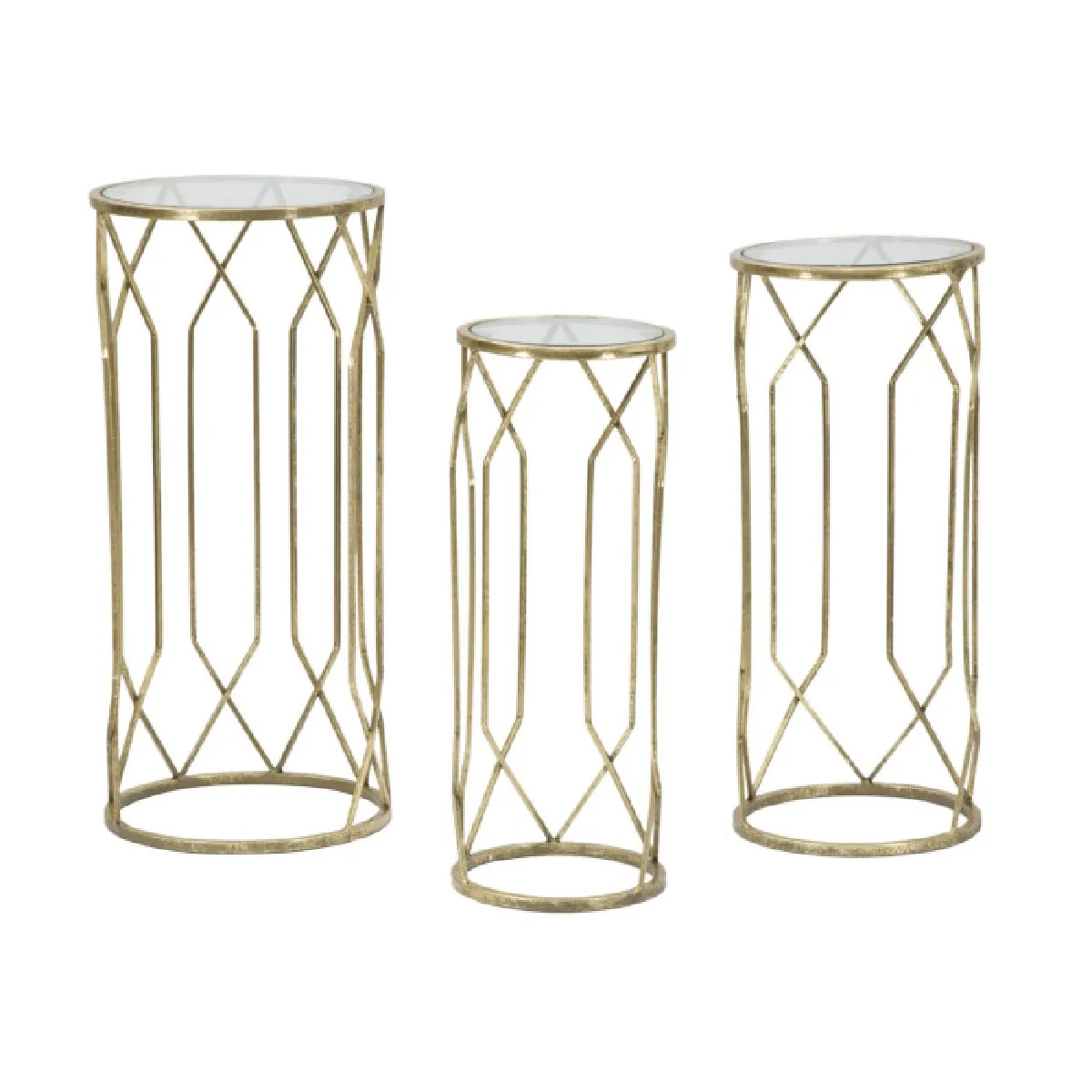 Mauro Ferretti Doré Table D'appoint Tunisi (X3) - Image 3