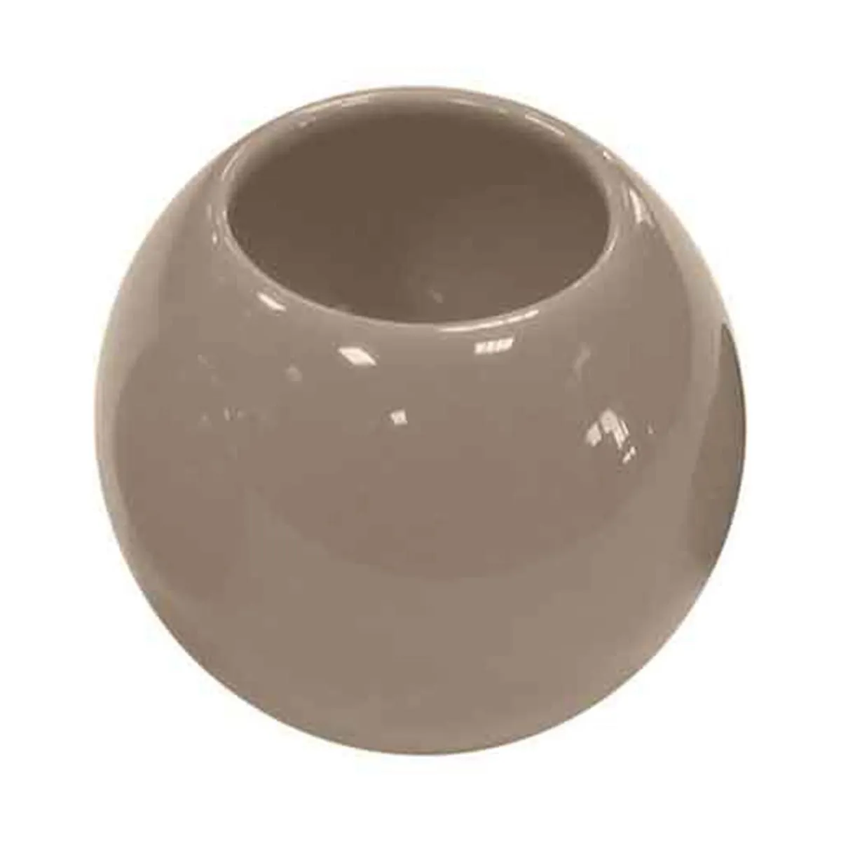 Gobelet de Salle de Bain Bullea 9cm Taupe