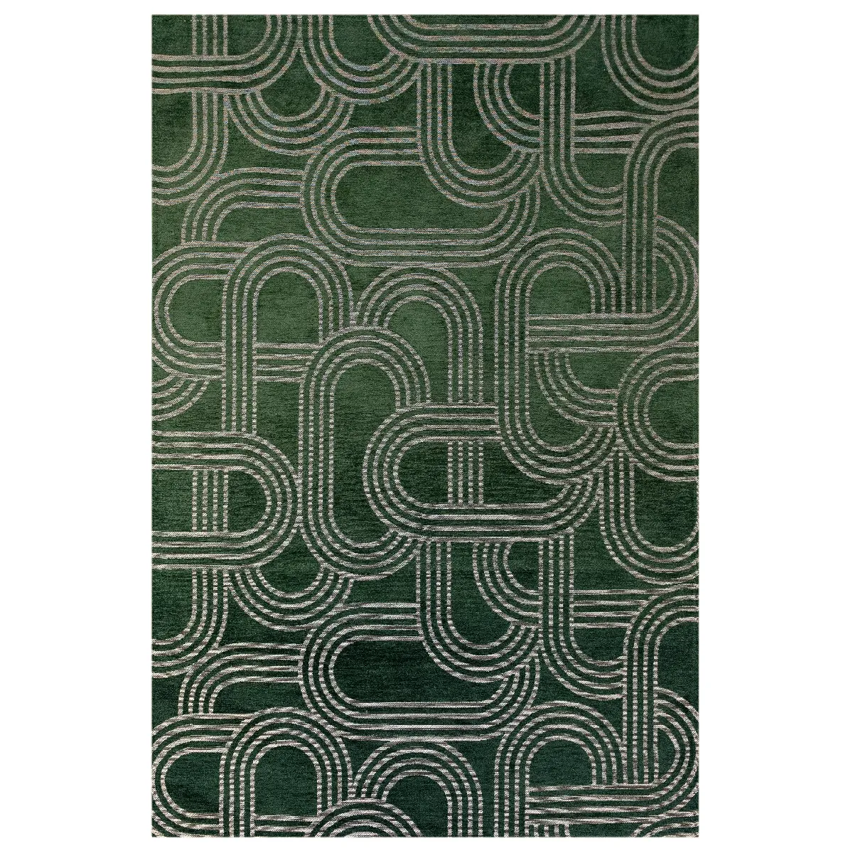 Tapis salon et chambre moderne tissé plat FEVER 200 x 280 cm - vue 2