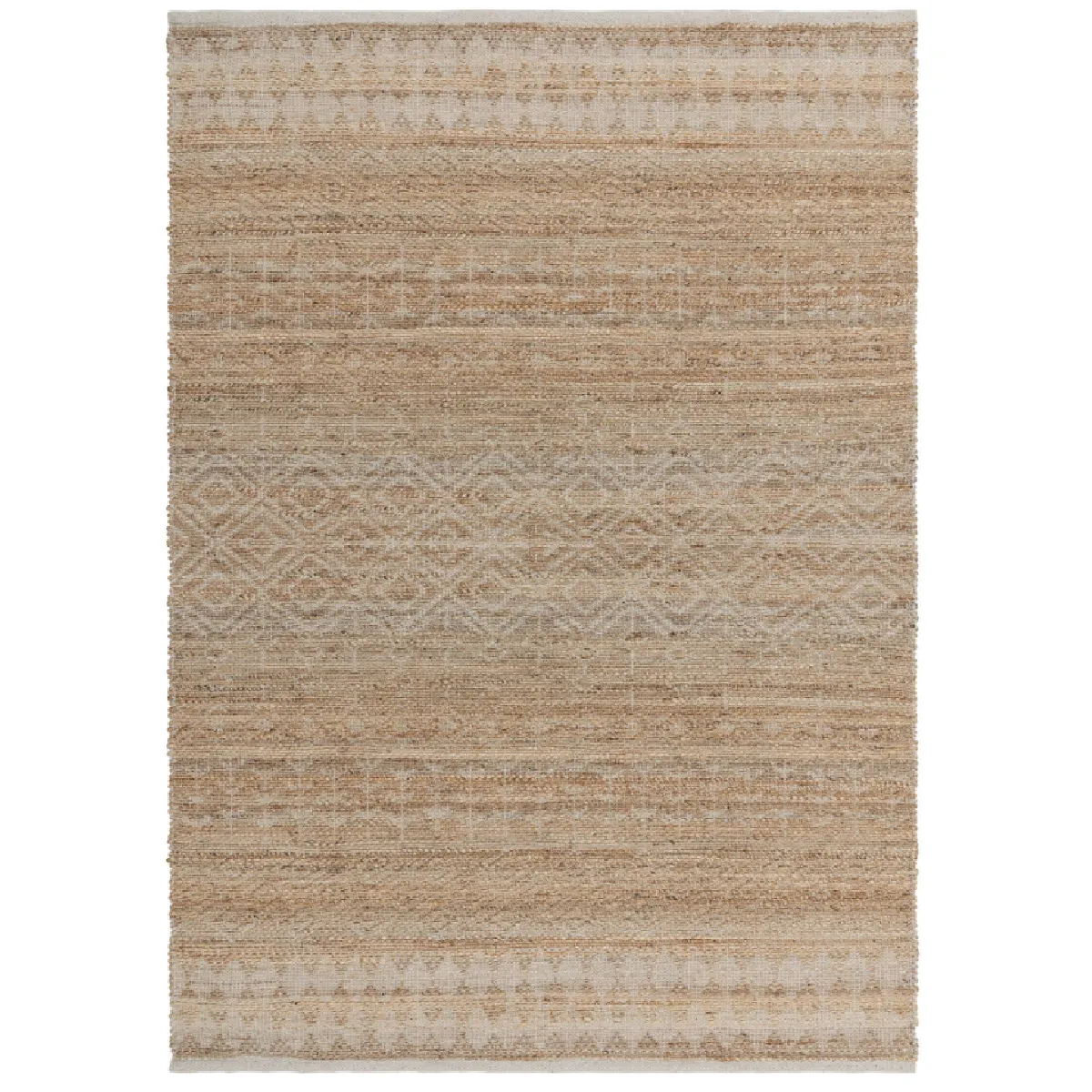 Tapis de salon et chambre en jute SEHRA 200 x 290 cm - vue 2