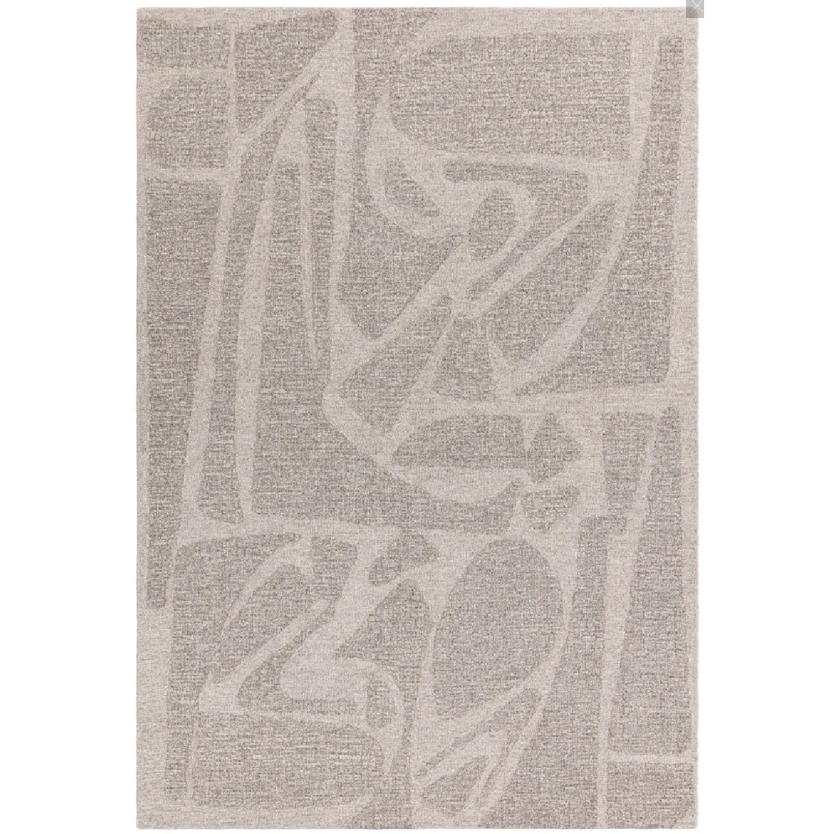 Tapis salon et chambre pure laine GROOM 120 x 170 cm