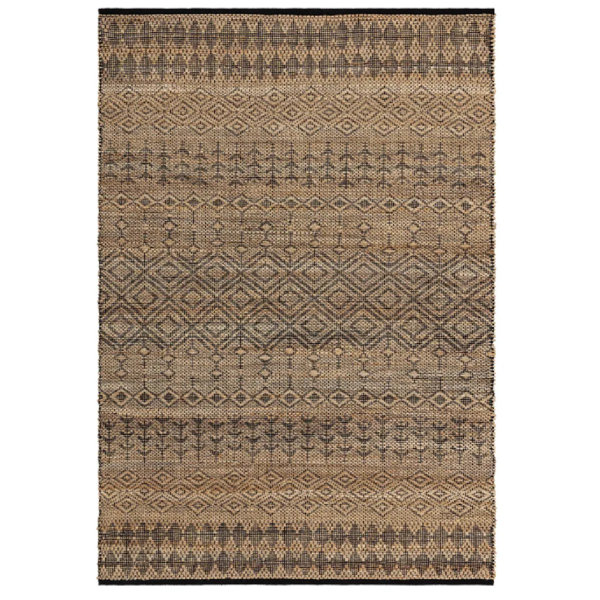 Tapis de salon et chambre en jute SEHRA 200 x 290 cm - vue 1