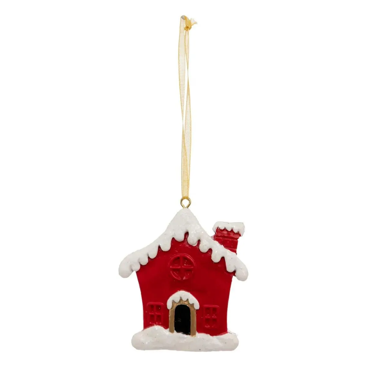 Atmosphera Rouge Sujet De Noël Maison