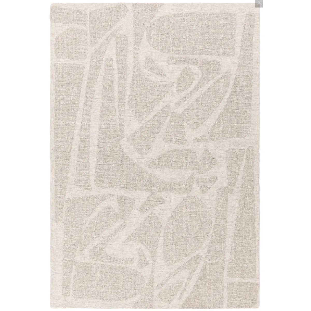 Tapis salon et chambre pure laine GROOM 160 x 230 cm - vue 2