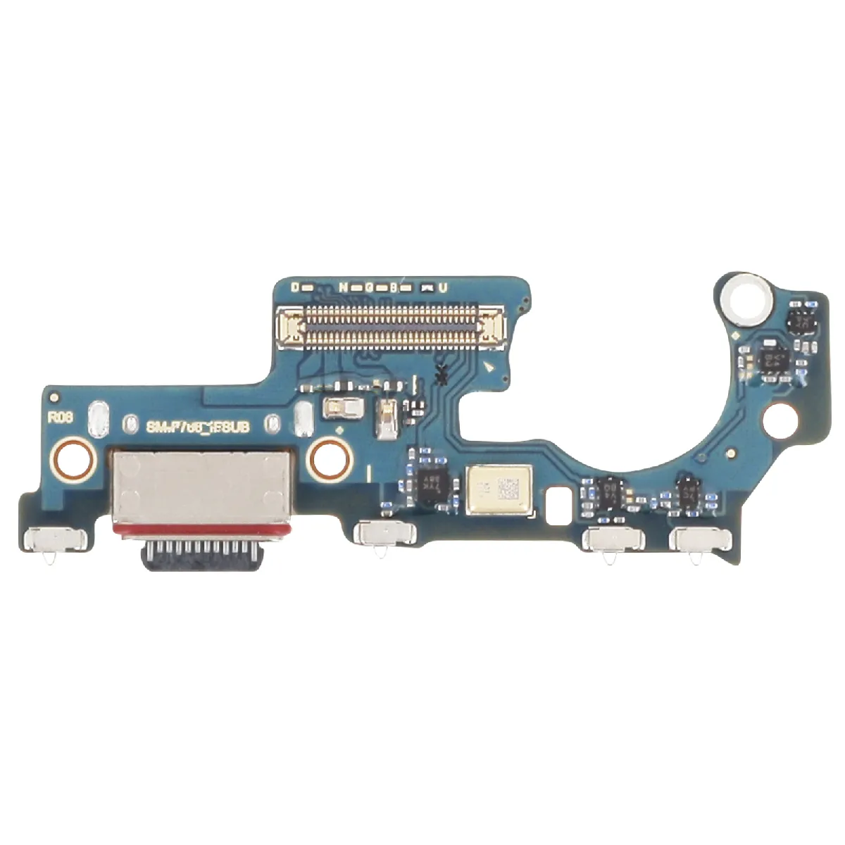 Avizar Bleu Clappio Connecteur De Charge Usb-C De Rechange Pour Galaxy Z Flip7 Avec Micro D'appel