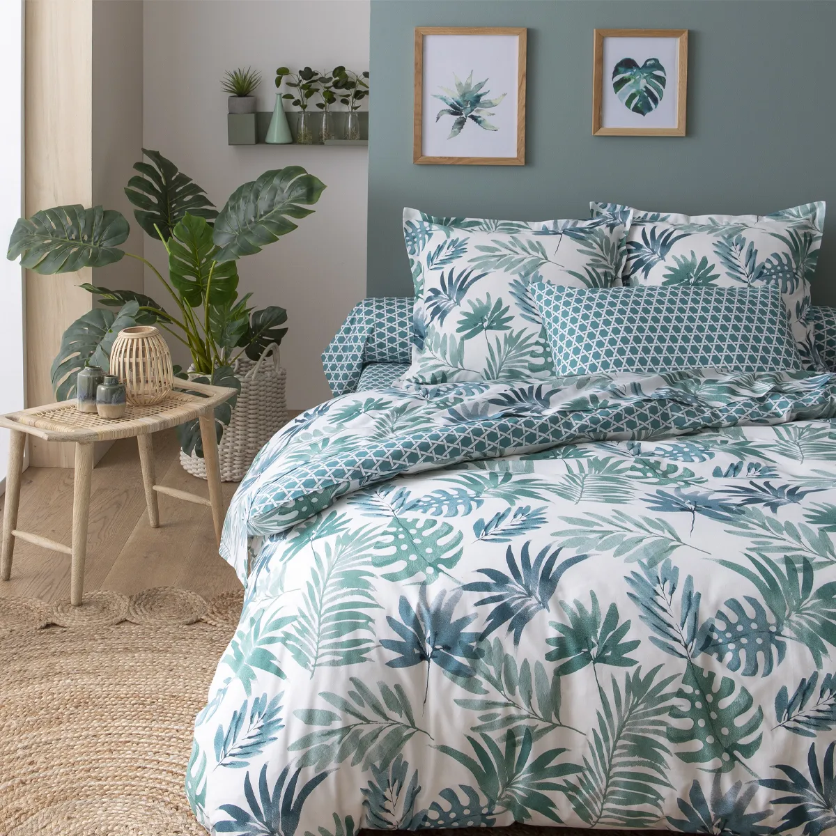 ORIGIN  Housse de couette en Lyocell - 140 x 200 cm - Vert
