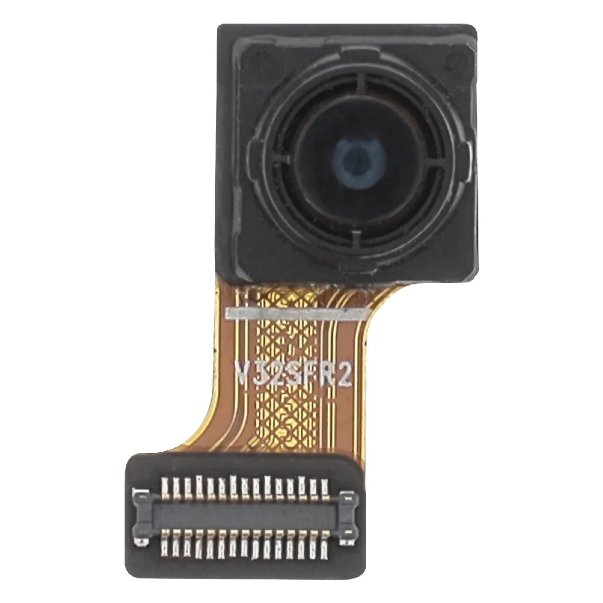 Avizar Noir Clappio Caméra Macro Compatible Galaxy A55 Objectif Photo Arrière 5Mp