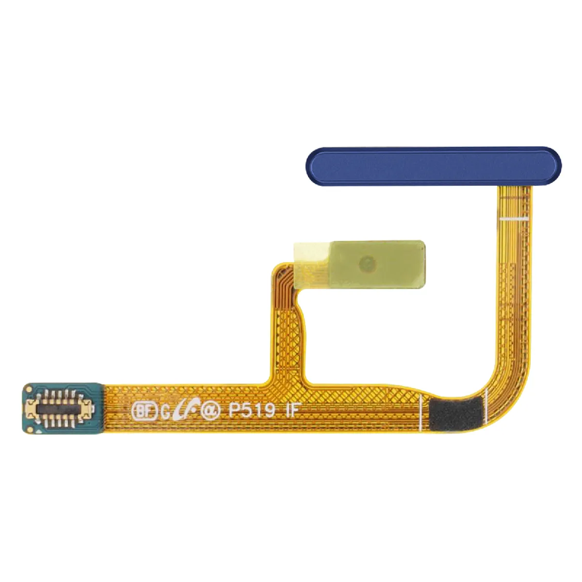 Avizar Bleu Clappio Lecteur D'empreinte De Remplacement Pour Galaxy Z Flip7 Nuit