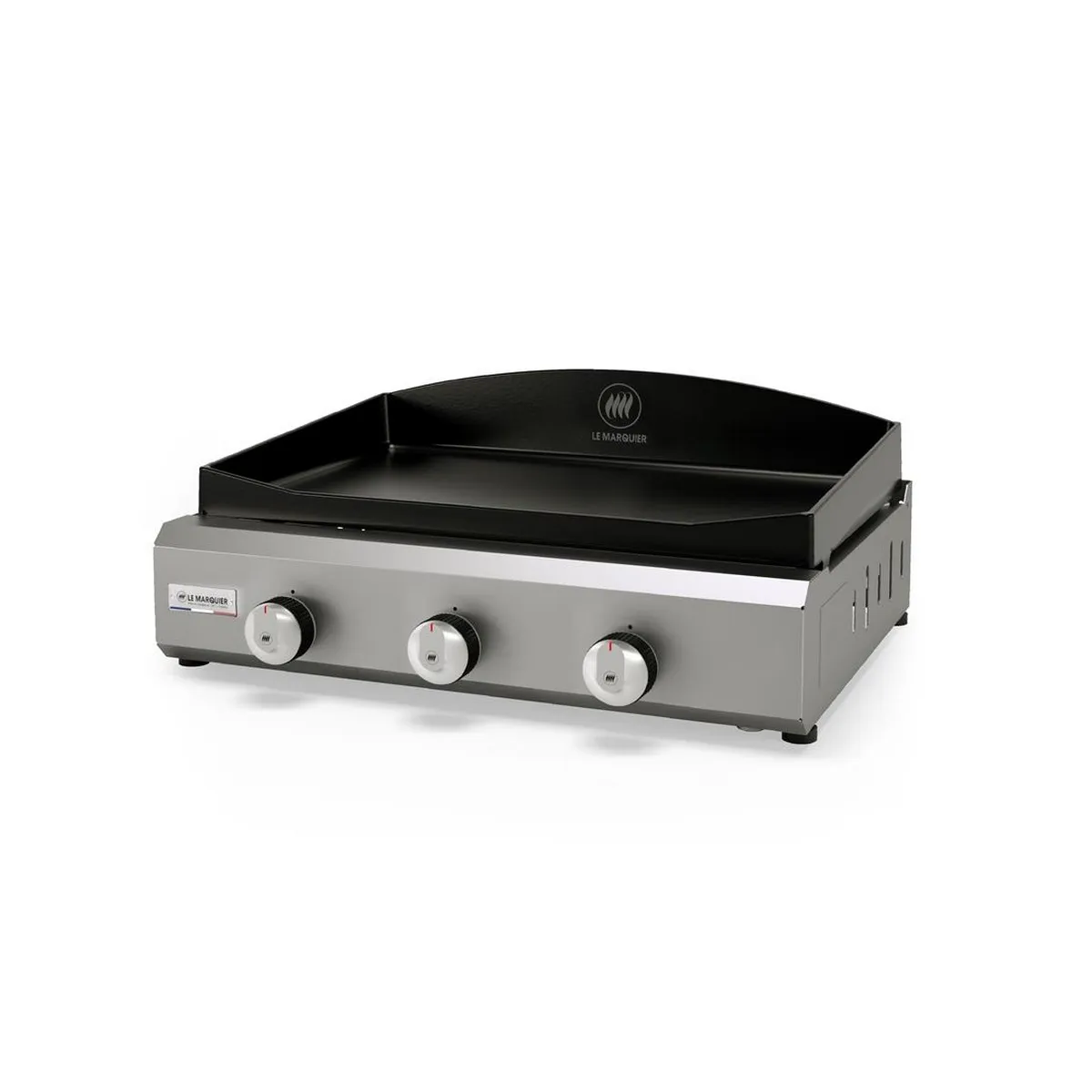 LE MARQUIER  plancha gaz 3 br&ucirc;leurs