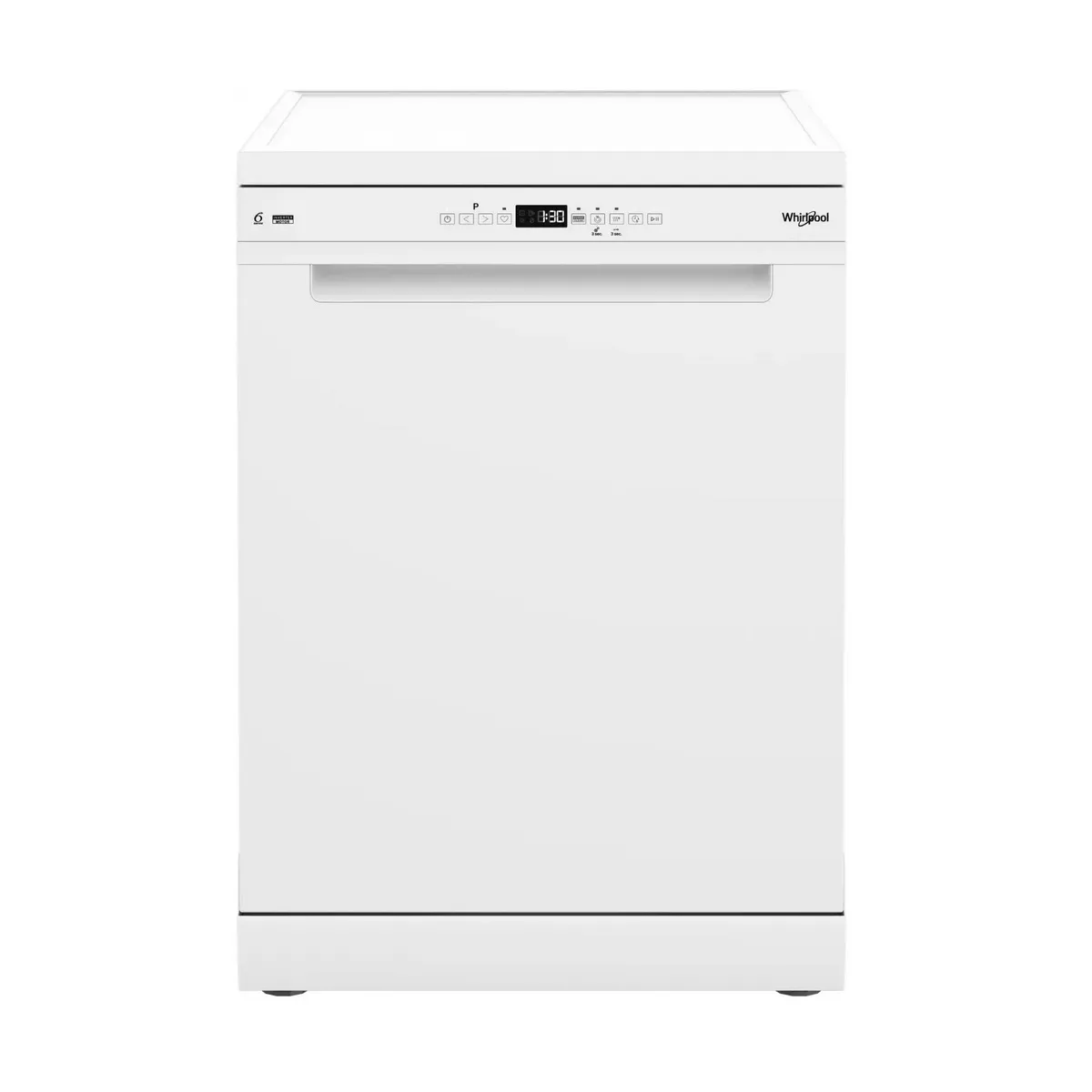 Lave-vaisselle 60cm 15 couverts 43db blanc - W7FHP43 - WHIRLPOOL