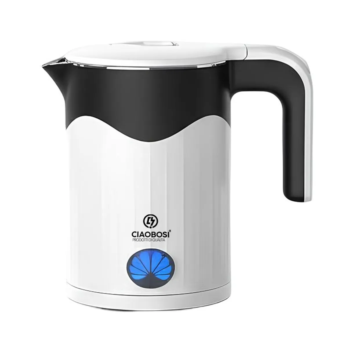 Avizar Blanc/Noir Bouilloire Electrique 1.8L 1500W En Acier Inox Avec Arrêt Automatique - Image 2