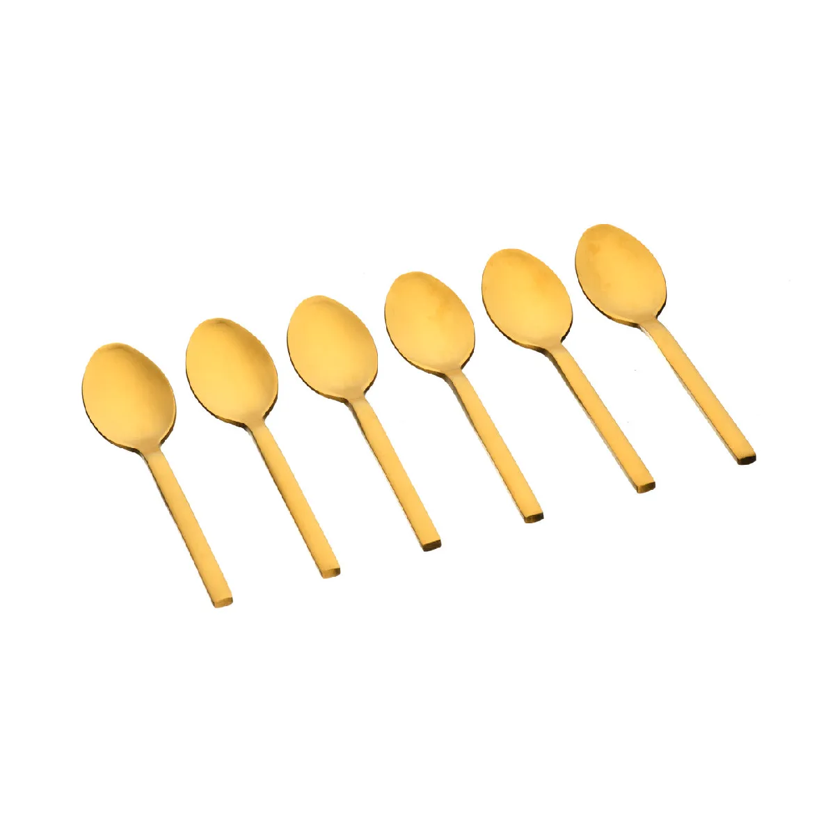 Coffret 6 petites cuillères EMUND - Gold