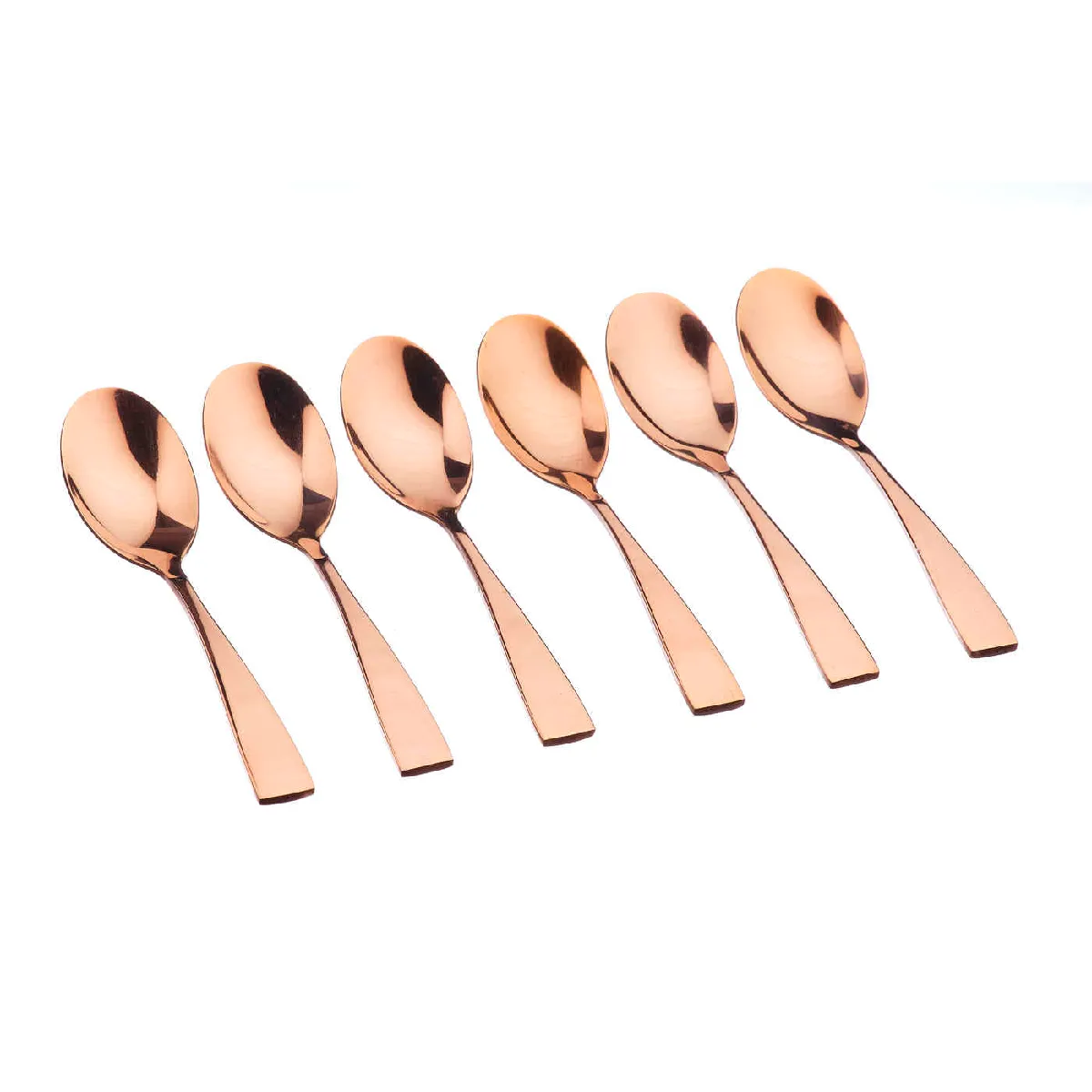 Coffret 6 petites cuillères SVEN - Copper