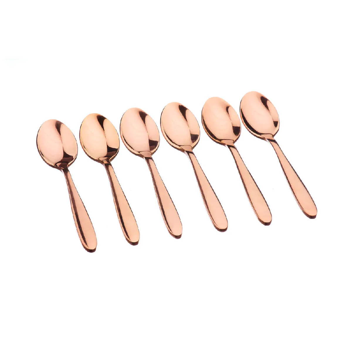 Coffret 6 petites cuillères KAJA - Copper