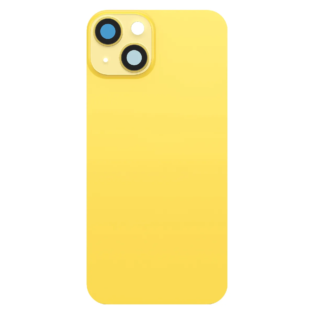 Clappio - Cache Batterie pour iPhone 14 - Module MagSafe Intégré - Jaune - Image 2