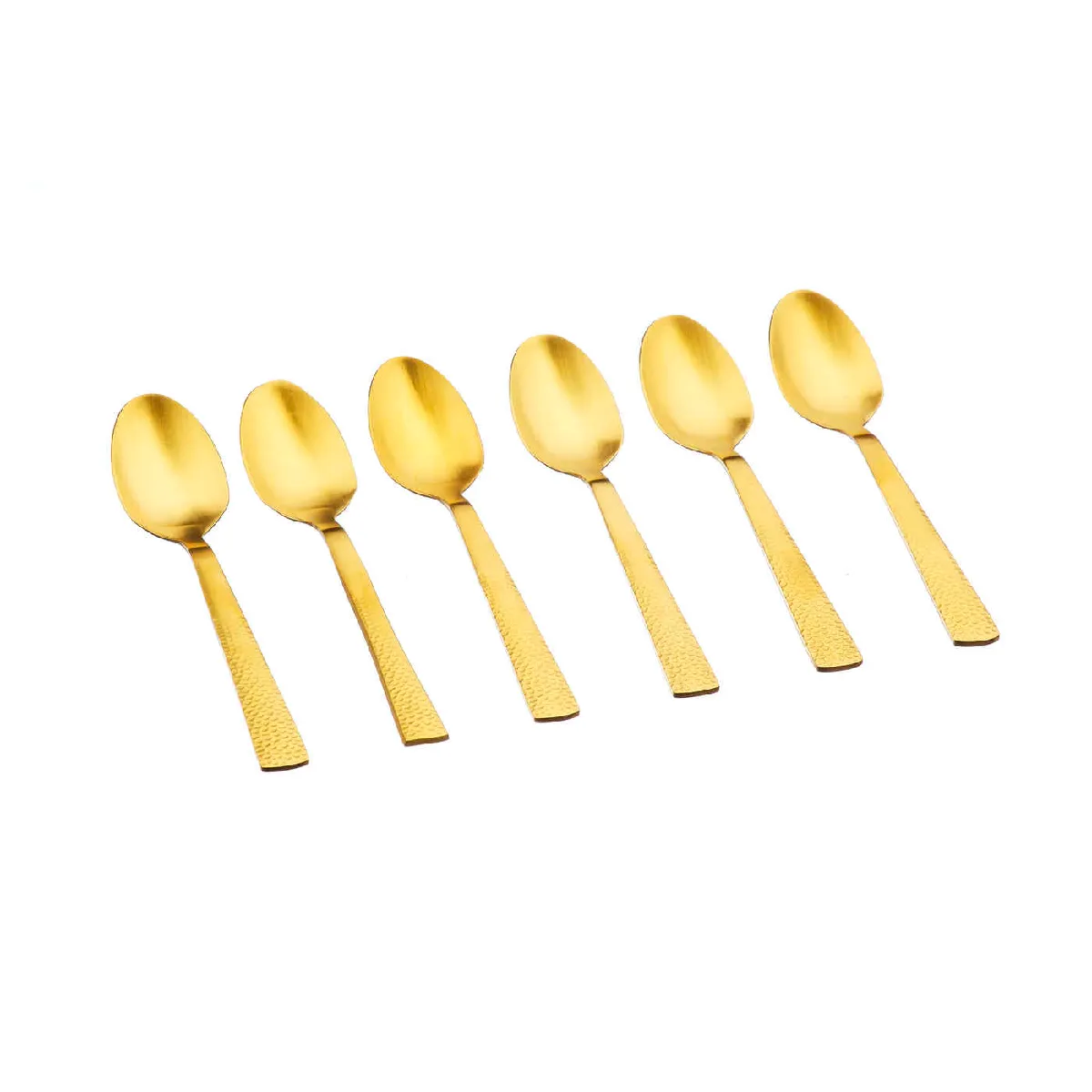 Coffret 6 petites cuillères FINN - Gold