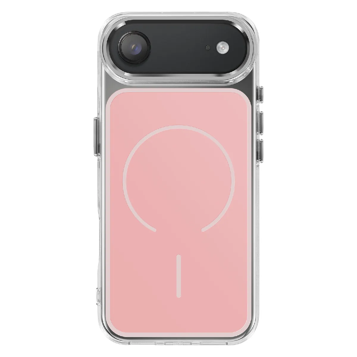 Avizar Rose Coque Magsafe Pour Iphone Air Protection Bi-Matière Ultra Renforcé