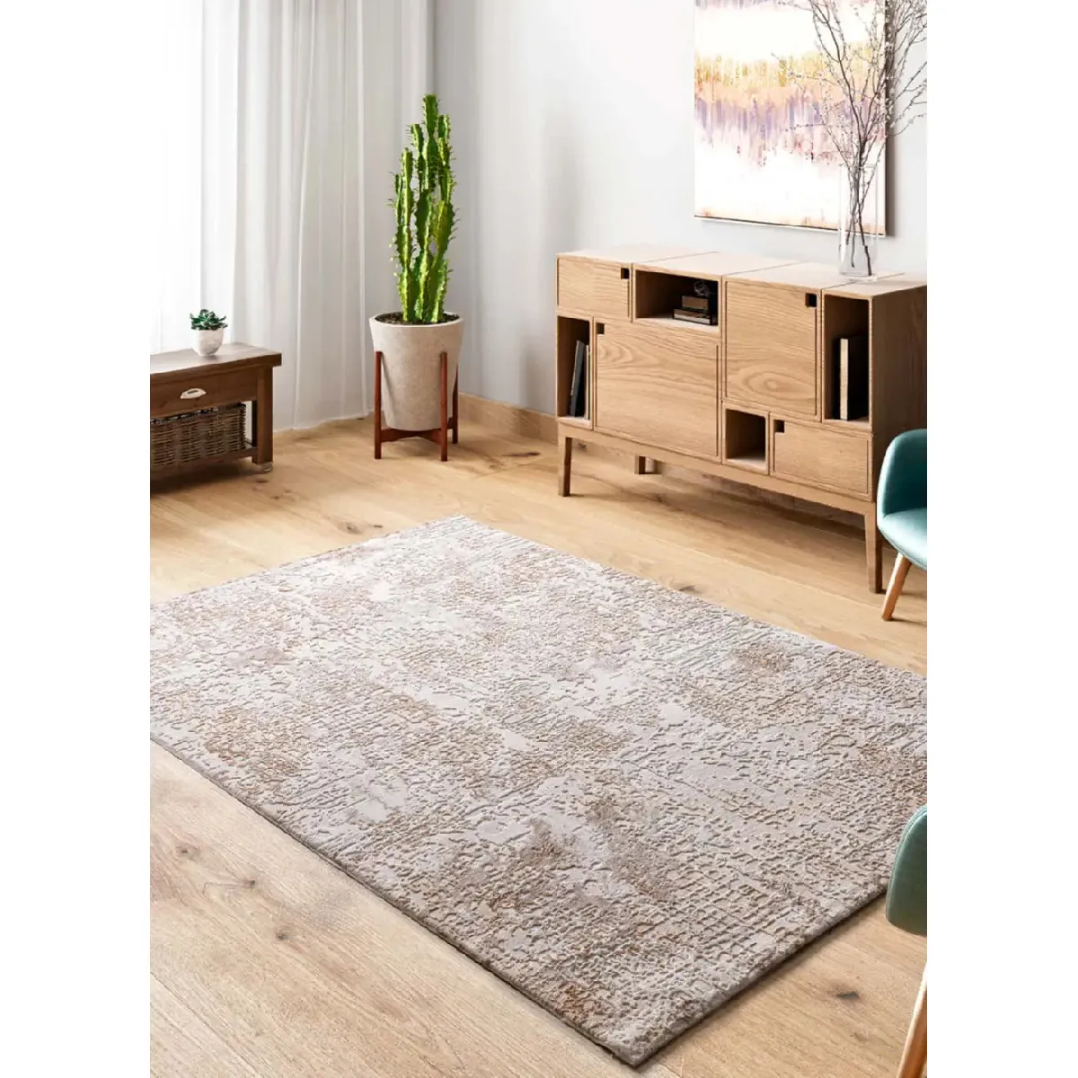 ATTICGO Tapis abstrait à relief ORIS 115x170 cm - vue 2