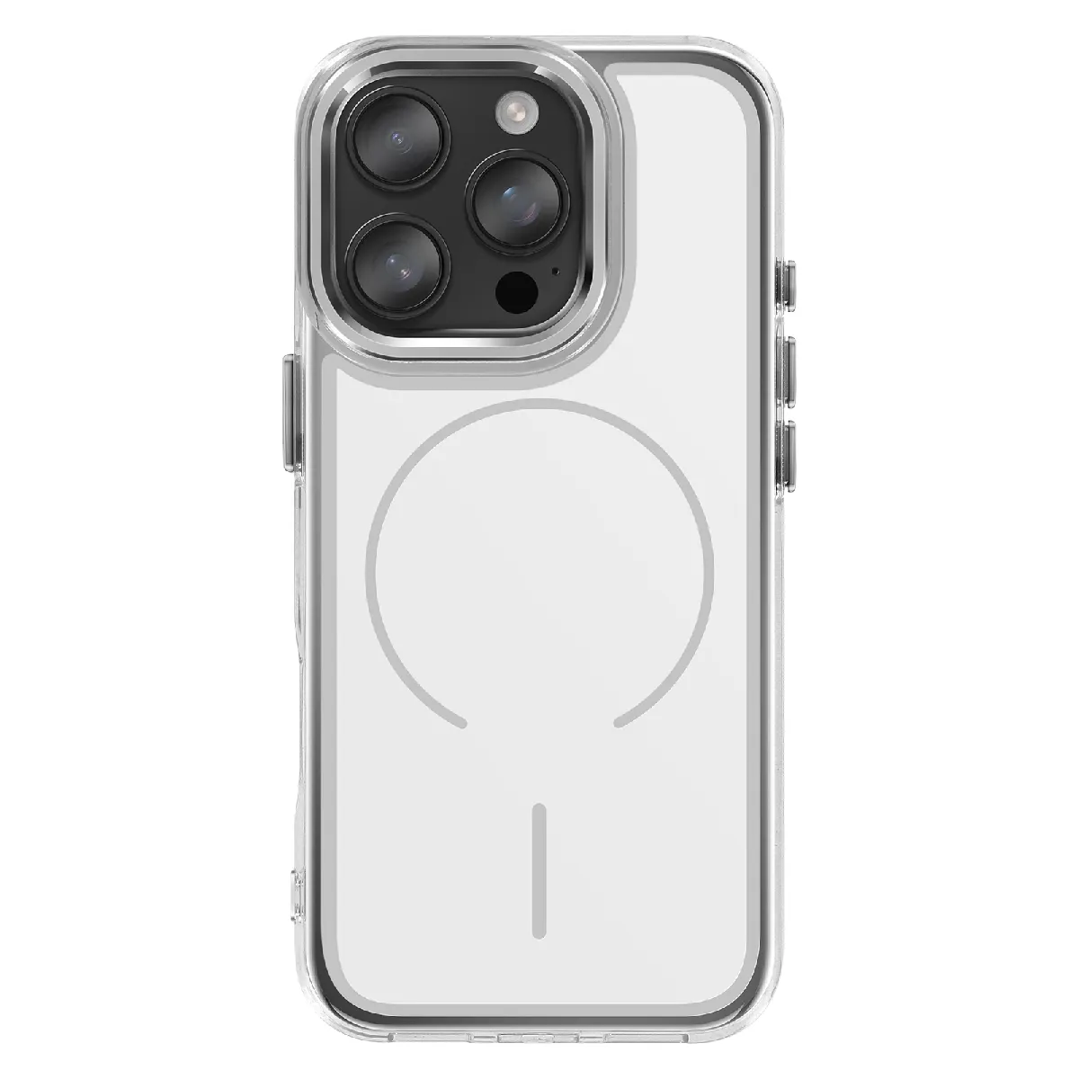 Avizar - Coque MagSafe pour iPhone 16 Pro Max - Protection Antichoc - Blanc - Image 2