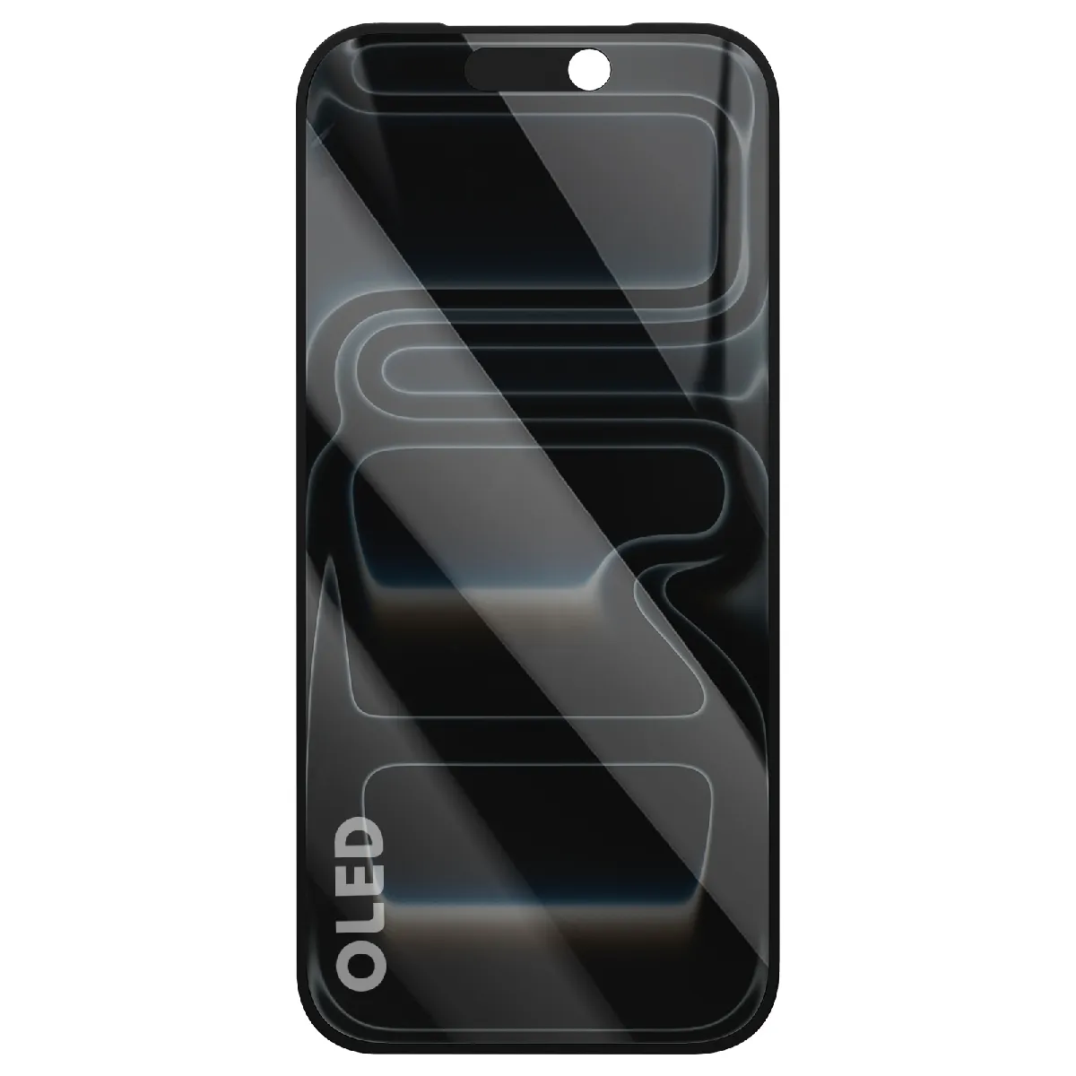 Avizar Noir Clappio Écran Complet Hard Oled De Remplacement Pour Iphone 17 Pro