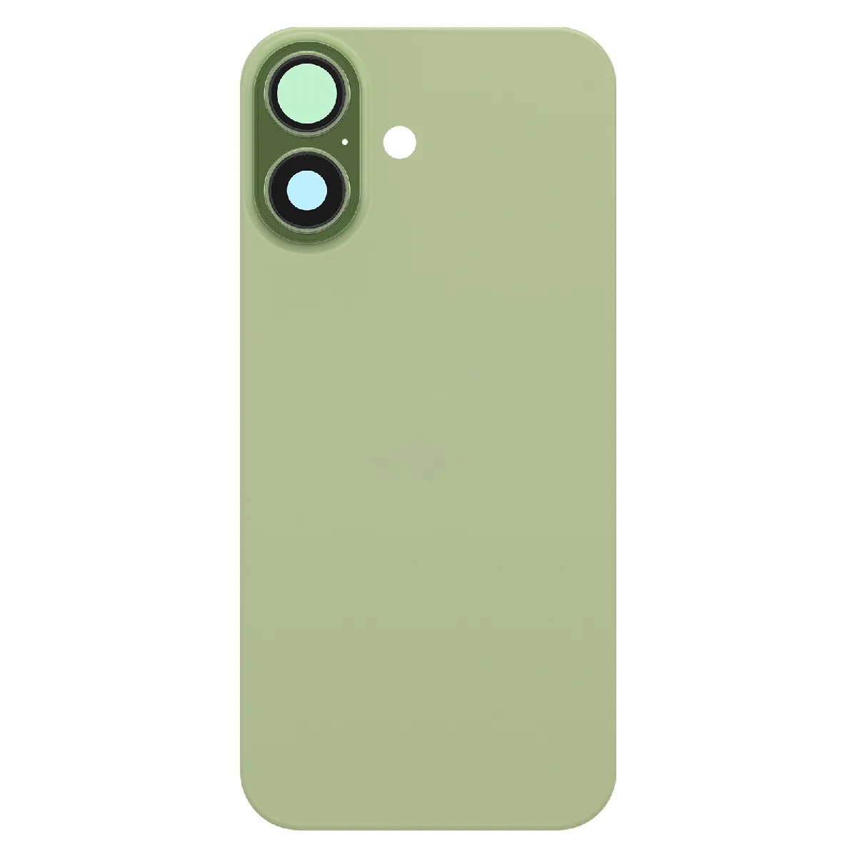 Avizar Vert Clappio Cache Batterie Pour Iphone 17 Avec Châssis Et Module Magsafe Sauge