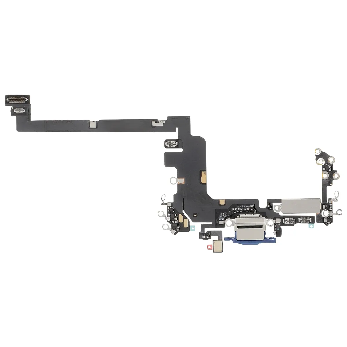 Avizar Bleu Clappio Connecteur De Charge Usb-C Pour Iphone 17 Pro Avec Microphone Intégré