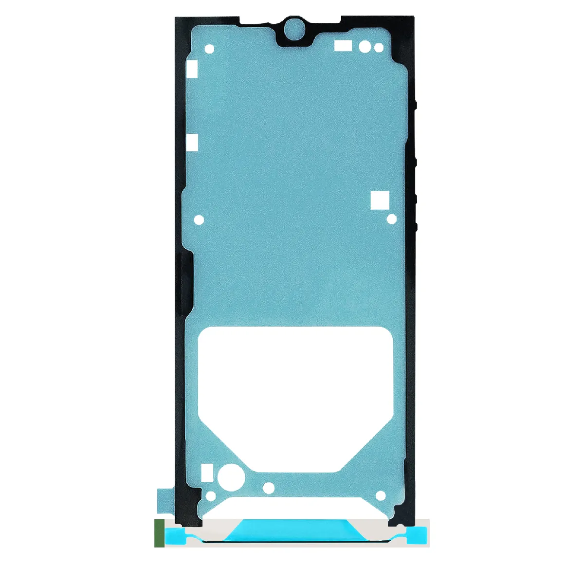 Clappio Adhésif Ecran Compatible Galaxy S22 Ultra Fixation Double-Face Transparent - Image 2