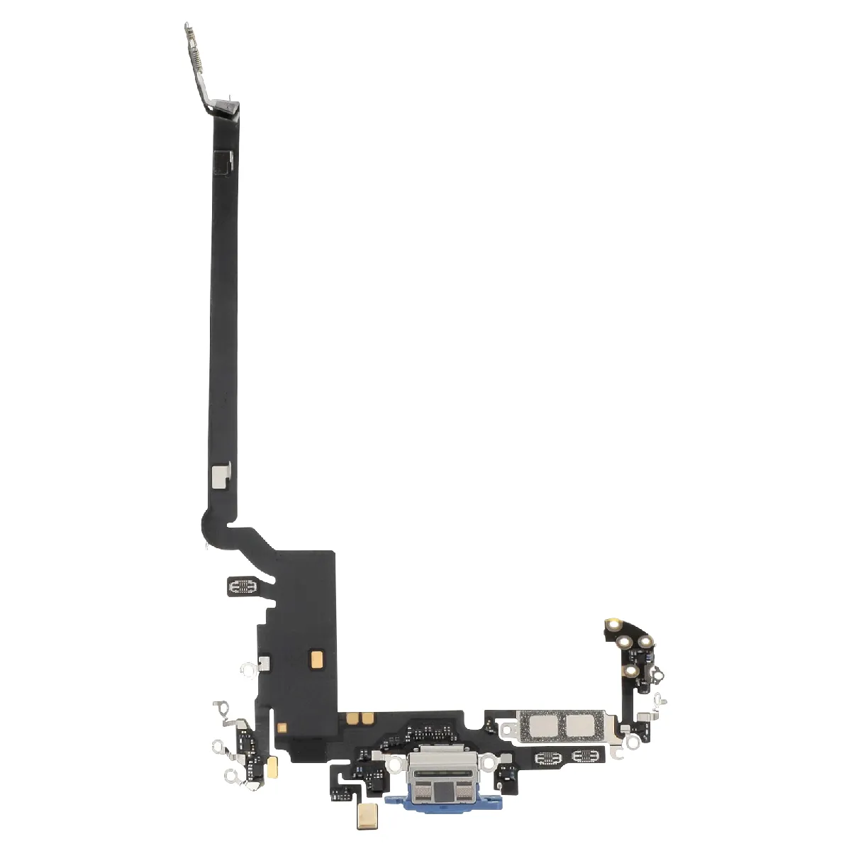 Avizar Bleu Clappio Connecteur De Charge Usb-C Pour Iphone 17 Pro Max Avec Microphone Intégré