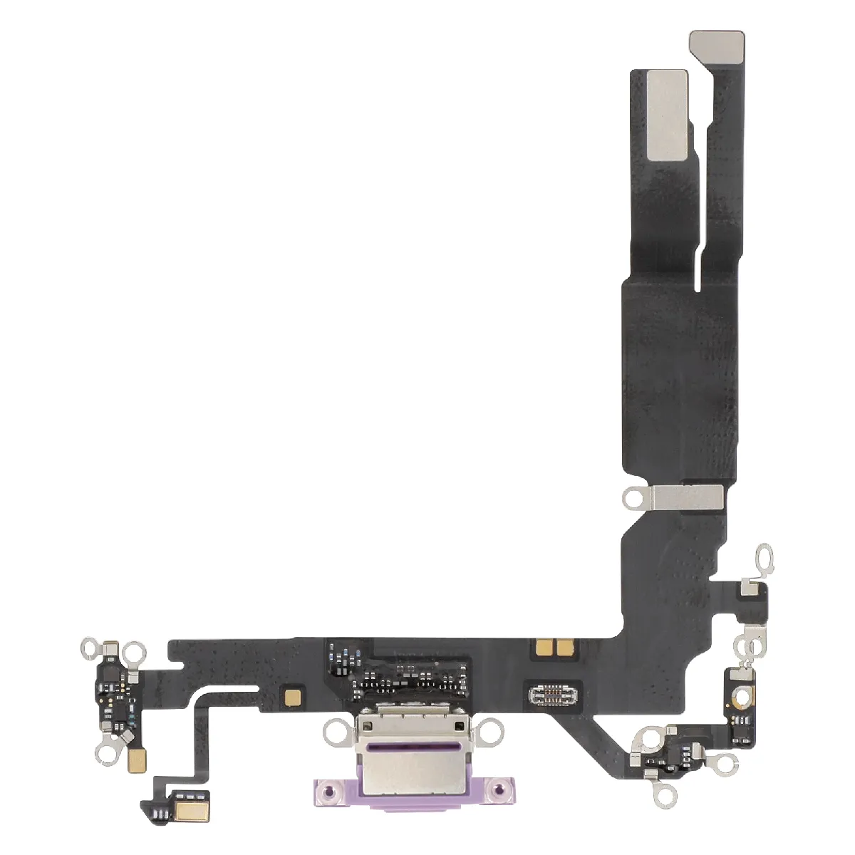 Avizar Clappio Connecteur De Charge Usb-C Pour Iphone 17 Avec Microphone Intégré Lavande