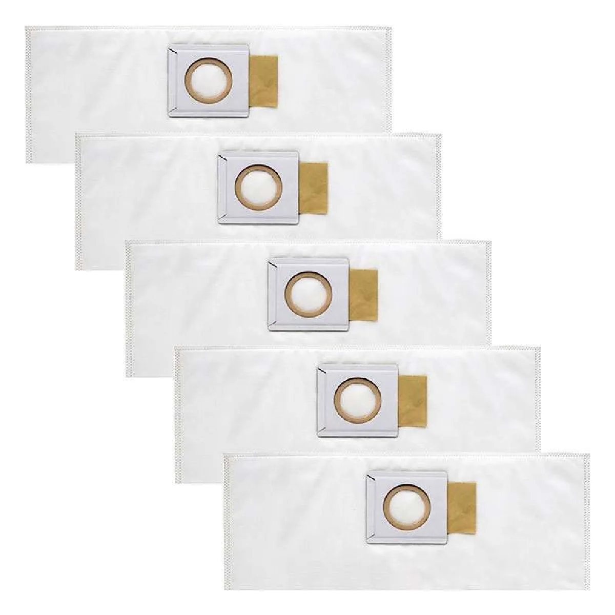 Lot de 5 sacs à poussière en papier filtrant pour aspirateur MAKITA VC1310L VC2510L VC2211M DVC860LZ et DVC863LZ - vue 5