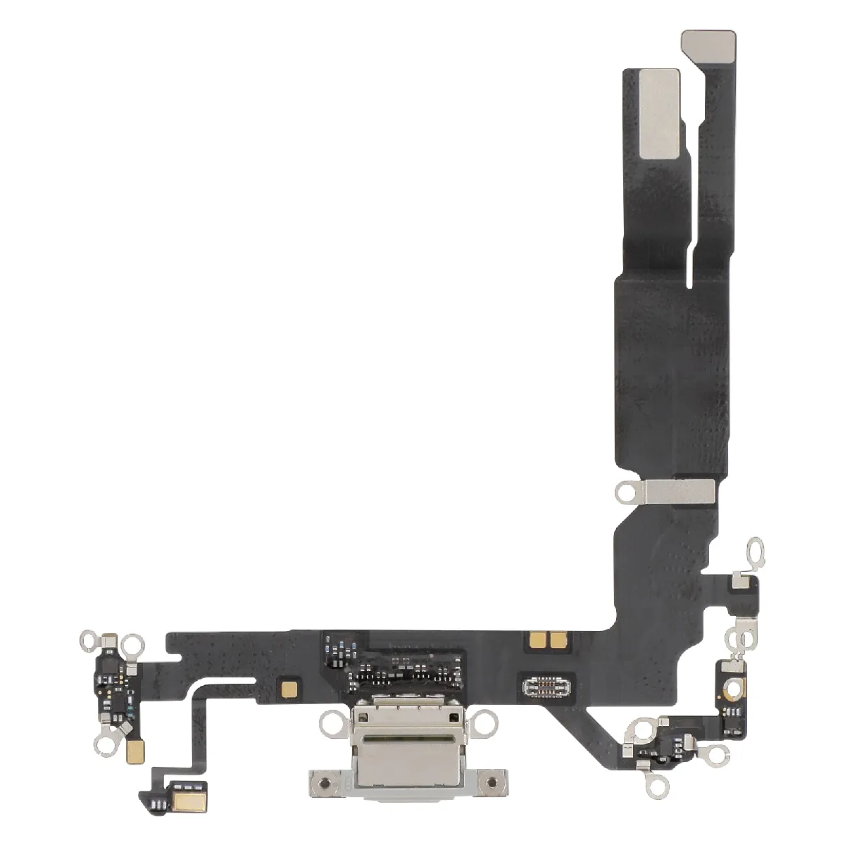 Avizar Blanc Clappio Connecteur De Charge Usb-C Pour Iphone 17 Avec Microphone Intégré