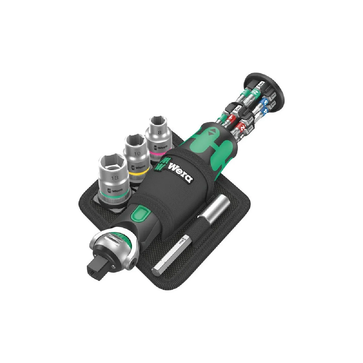 Wera Zyklop 8009 Set 2 Cliquet De Poche 18 Pièces