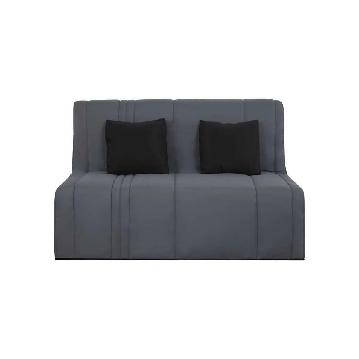 EVASION BZ 2 places Banquette BZ tissu gris perle 188x138 cm