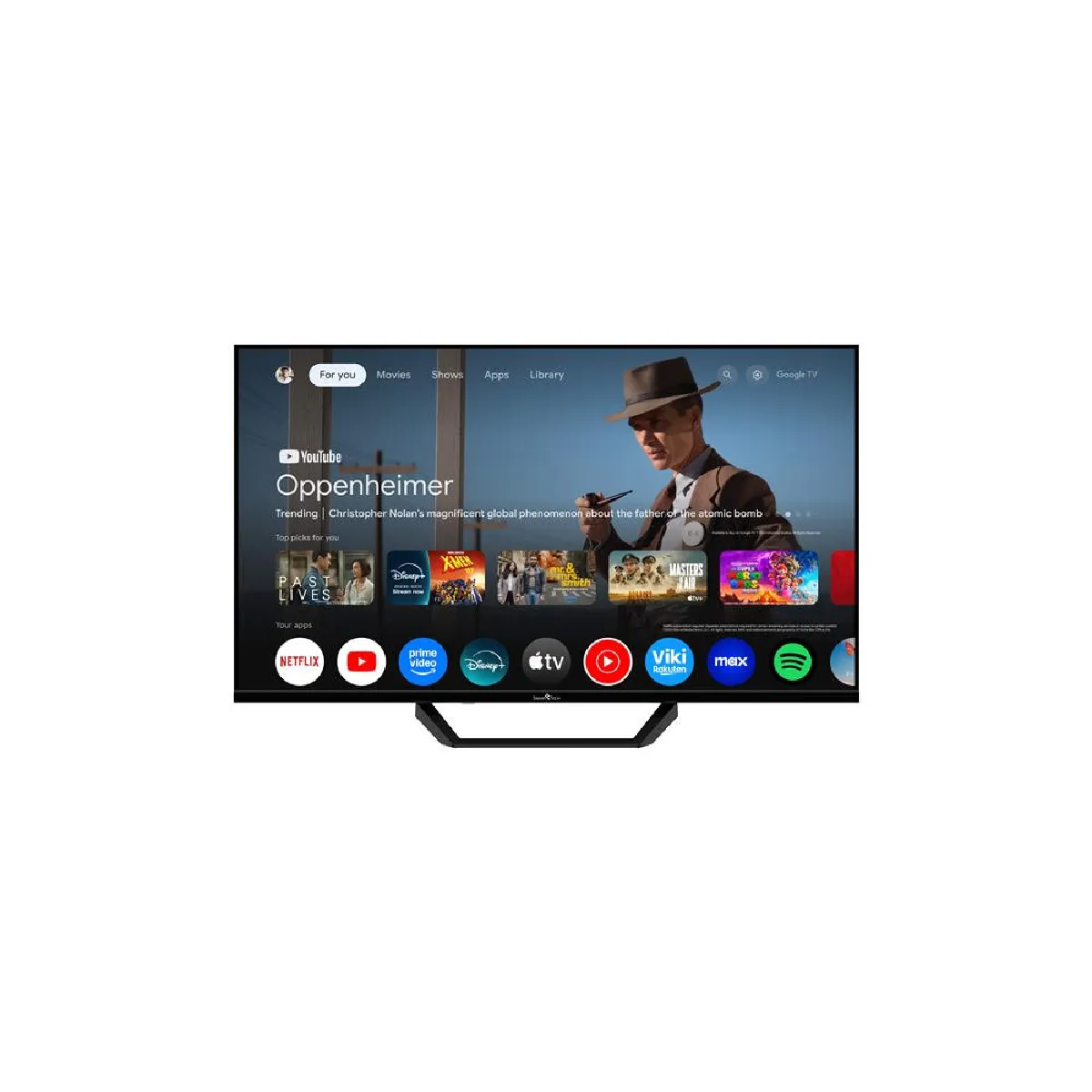 40QG01V2 TV QLED 40 Full HD Google TV Chromecast HDR