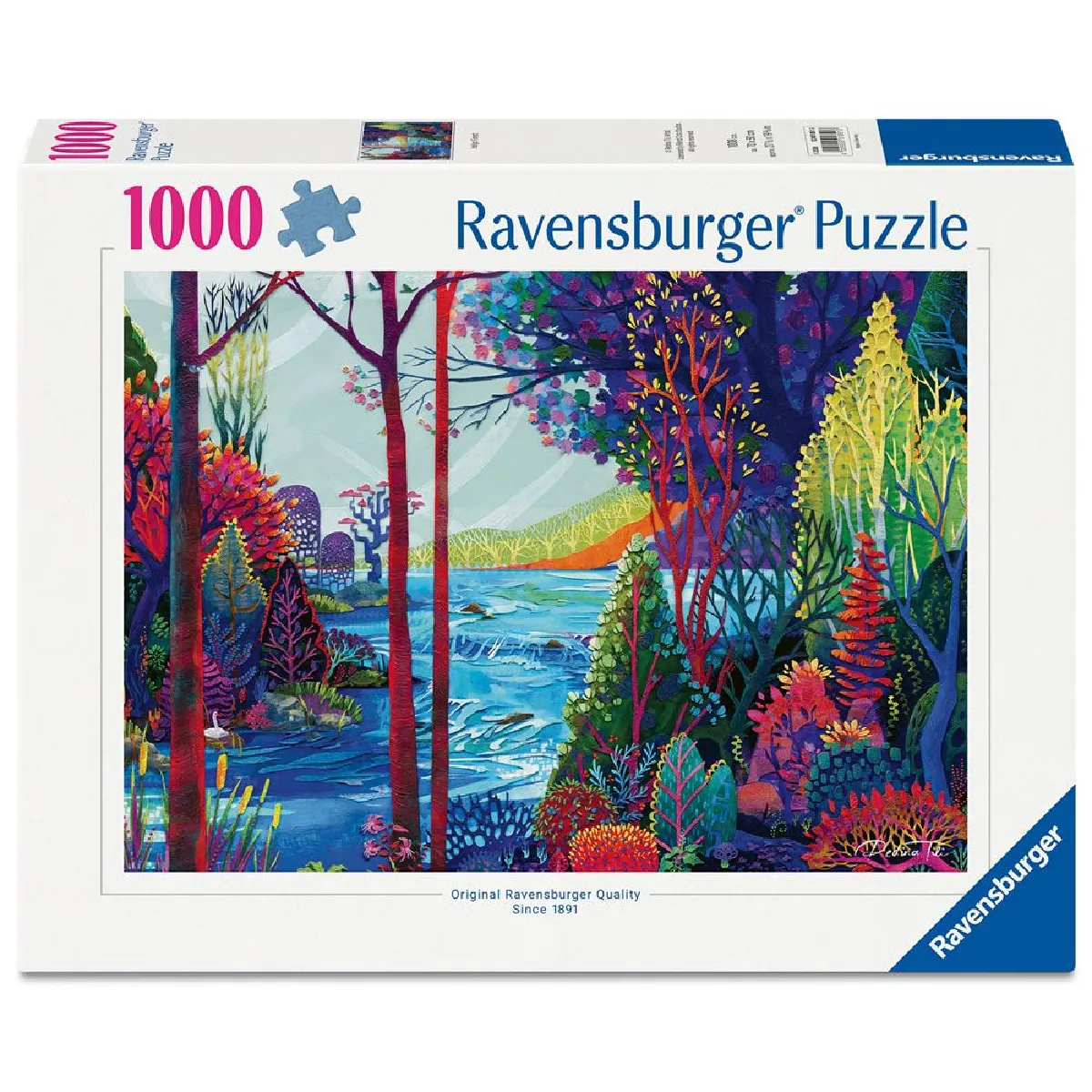 Puzzle 1000 pièces : Forêt Ravensburger France - vue 3