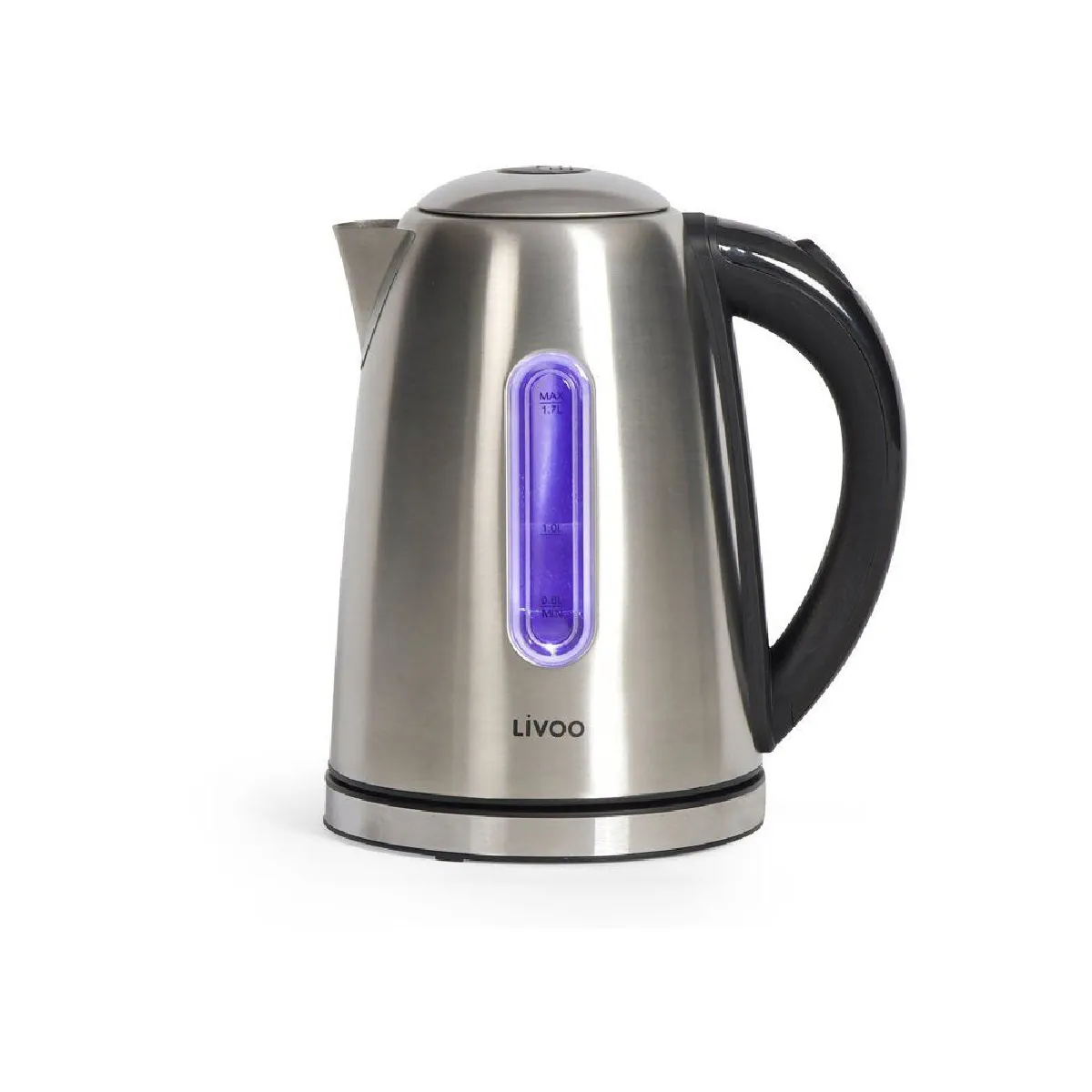 LIVOO DOD195 Bouilloire &eacute;lectrique 1,7 L 2200 W inox 360&deg;