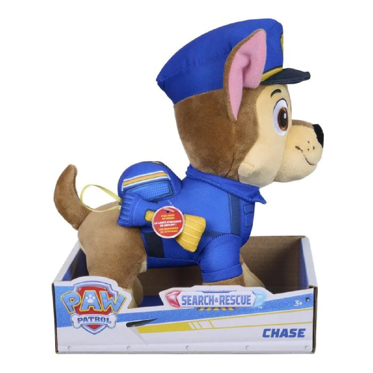 Spin master peluche Chase Pat' Patrouille - Multicolore