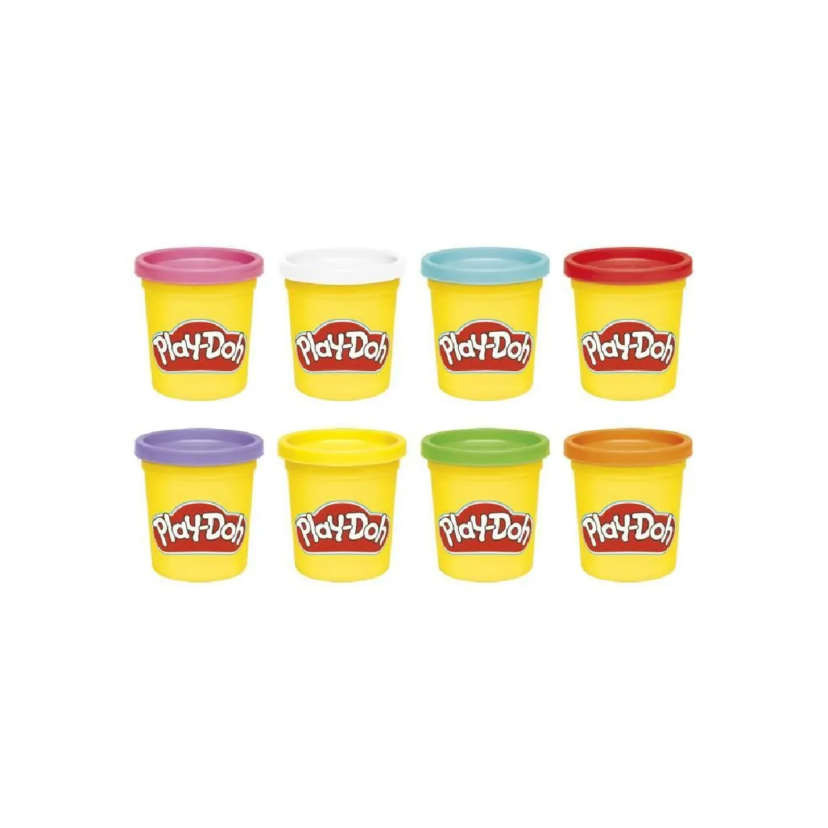 Play Doh 8 Couleurs Arc en Ciel Pots de pâte à Modeler de 85 g - vue 8
